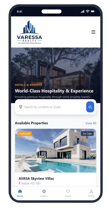 VARESSA App Screen